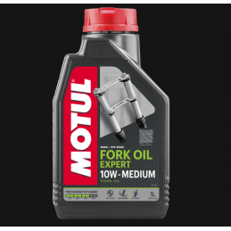 ▶️ Aceite Fork Oil Expert Medium 10W 1L Motul Moto