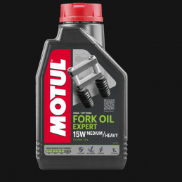 ▶️ Aceite Fork Oil Expert Med/Heavy 15W 1L Motul Moto