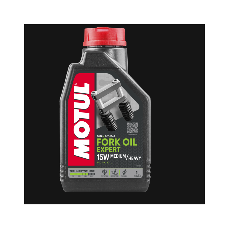 ▶️ Aceite Fork Oil Expert Med/Heavy 15W 1L Motul Moto