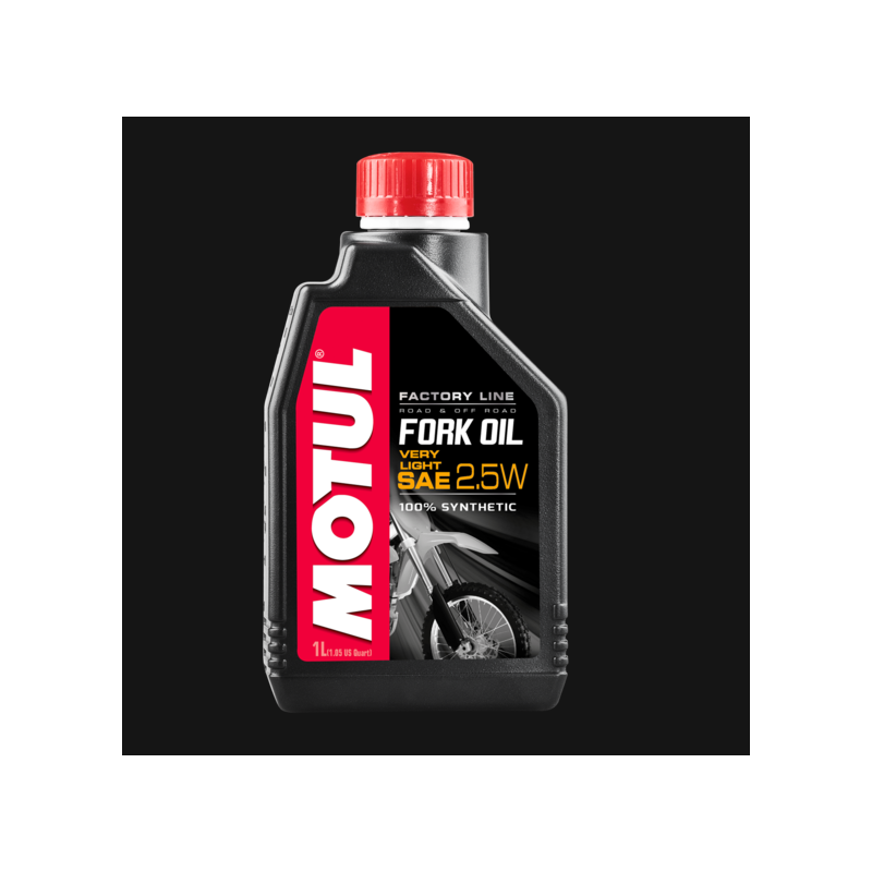 ▶️ Aceite Motul Fork Oil Factory Line Very Light 2.5W 1L Motul