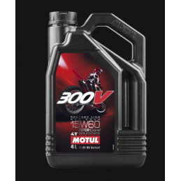 ▶️ Aceite 300V Fl Off Road 4T 15W60 4L Motul Moto 104138