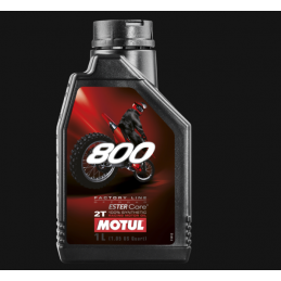 ▶️ Aceite Mezcla 800 Factory Line Off Road 2T 1L Motul Moto