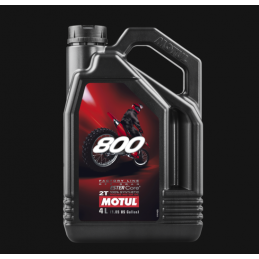 ▶️ Aceite Mezcla 800 Factory Line Off Road 2T 4L Motul Moto