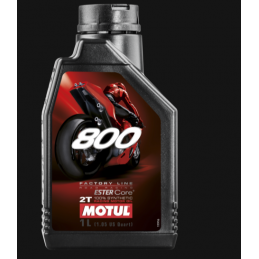 ▶️ Aceite 800 Fl Racing 2T 100% Sintetico 1L Motul Moto