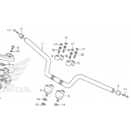 ▶️ Contrapeso Manillar Honda Pcx 125 / 150 - 53102-KWN-710