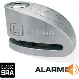 Antirrobo Disco Moto  con Alarma - Candado Urban UR910S