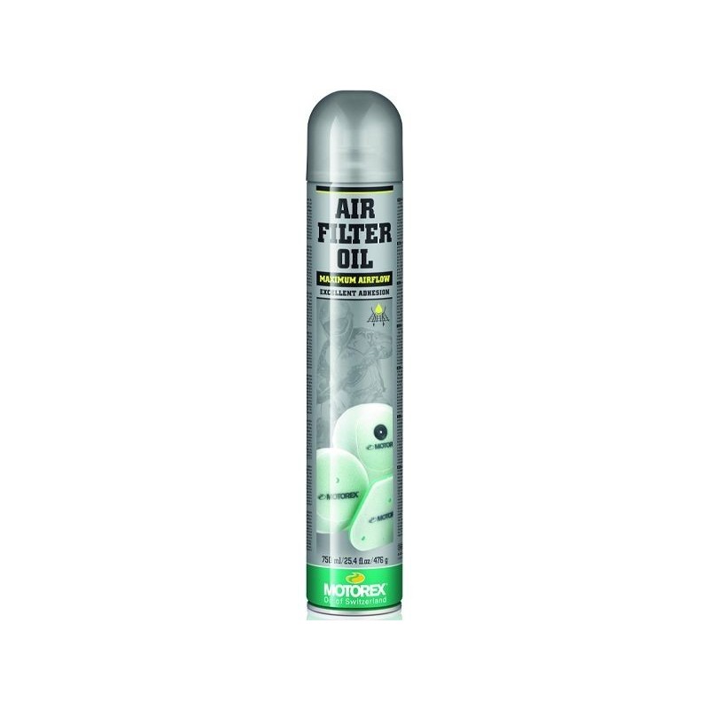 ▶️ Aceite Filtro Aire Spray 655 750ml. Motorex MT150G00PM