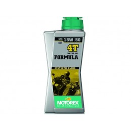 ▶️ Aceite Motor Formula 4T 15W50 1L Motorex MT056H004T