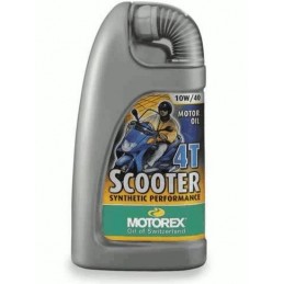 ▶️ Aceite Motor Scooter 10W40 4T 1L Motorex MT050H004T